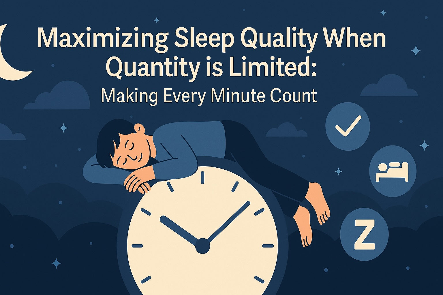 Maximizing Sleep Quality When Quantity is Limited: Making Every Minute Count