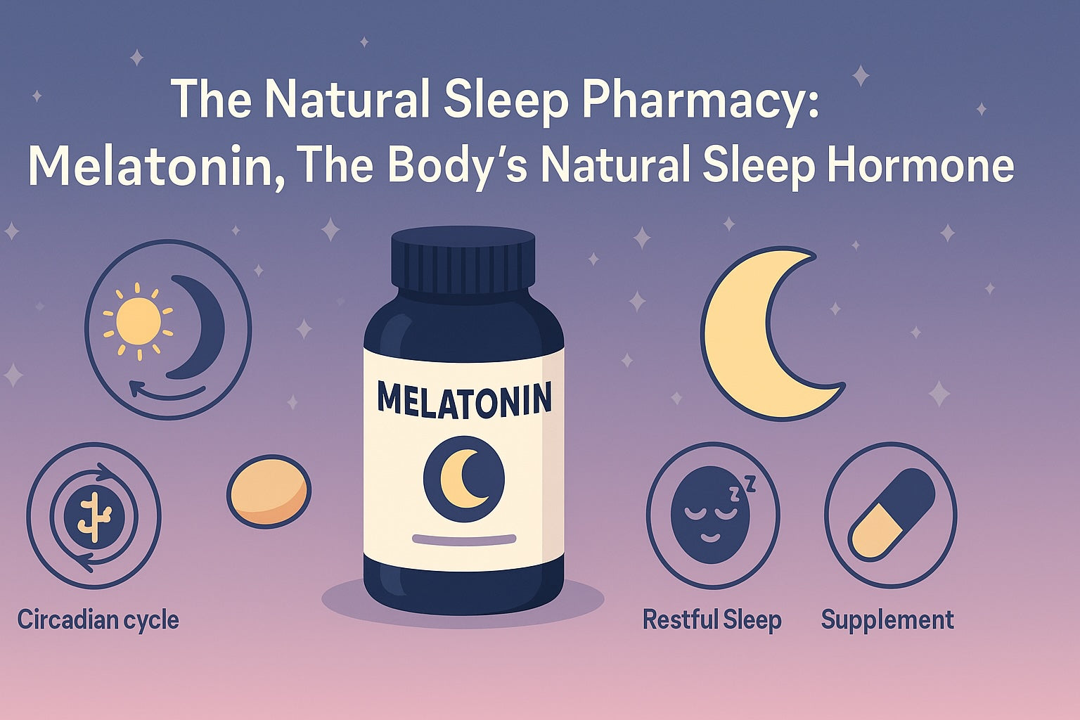 The Natural Sleep Pharmacy: Melatonin, Your Body’s Internal Clock Sett