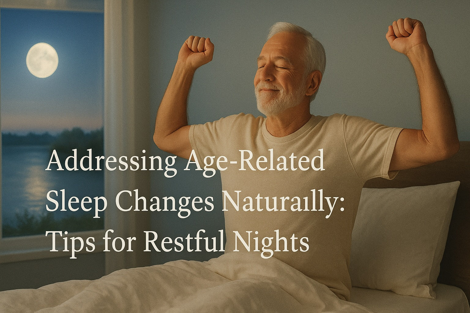 Addressing Age-Related Sleep Changes Naturally