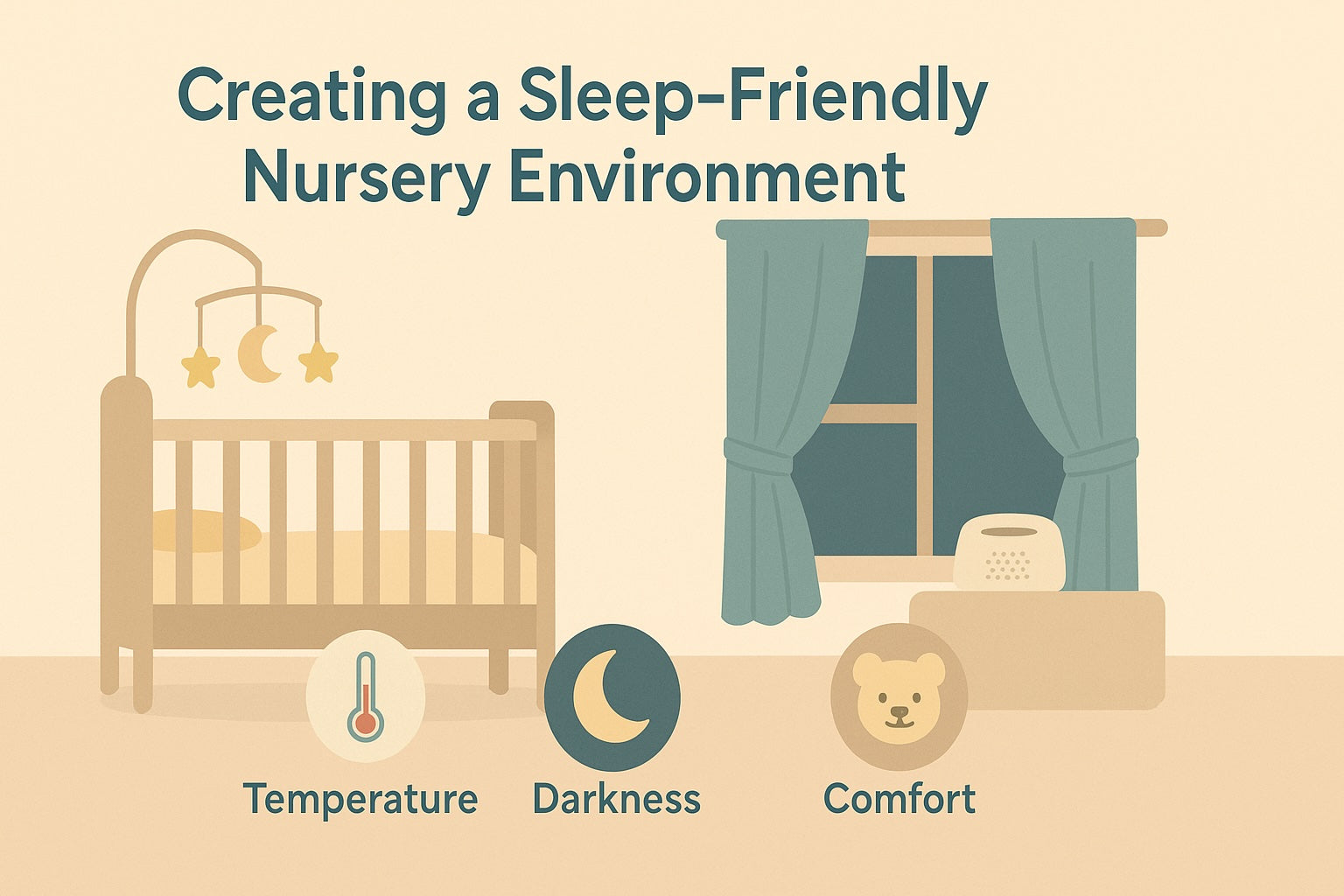 Creating a Sleep-Friendly Nursery Environment: Optimize Your Baby’s Space for Better Rest